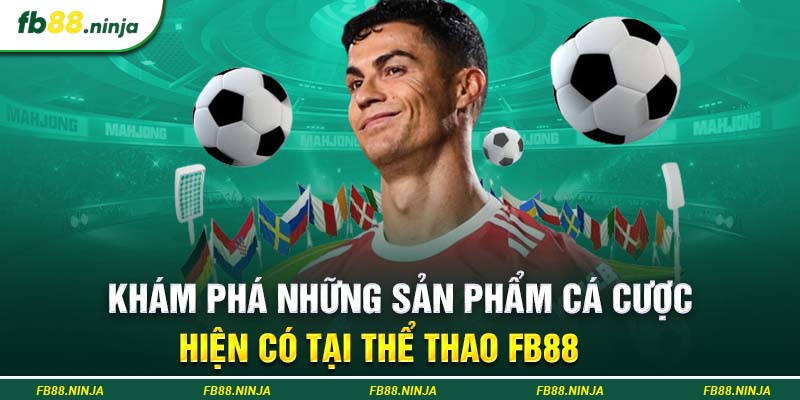 Khám phá những sản phẩm cá cược hiện có tại thể thao Fb88